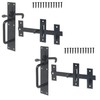 TERF® Heavy Duty Suffolk Gate Latch Door Lock Black Thumb