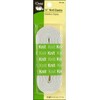 Dritz Knit Elastic, 1/4-Inch by 3-Yards, White