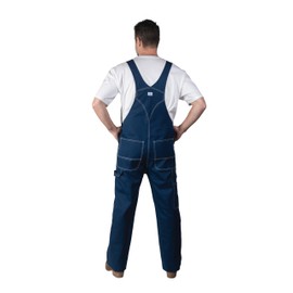 Liberty Men's Rigid Denim Bib Overall, 40x30