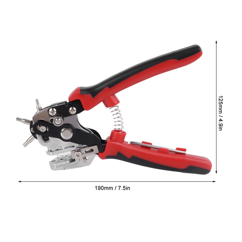 Leather Hole Puncher Punch Plier for Belts Watch Bands Handbag