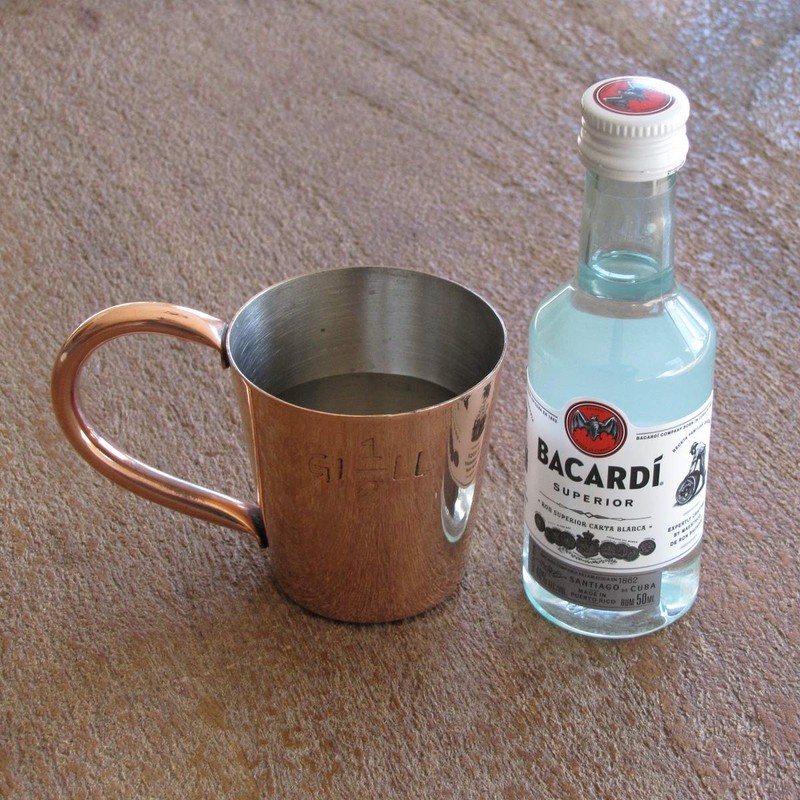 TG,LLC Treasure Gurus 1/2 Gill Copper British Royal Navy Rum