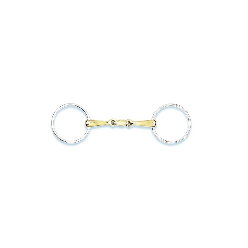 Stübben Loose-Ring-Snaffle Double-Broken 2222 - 6 - 15,0cm