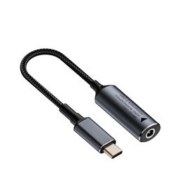 SlimQ 140W DC to USB-C Converter Cable, Compatible with Dell/Lenovo, 5V/9V/20V Fast Charging, 5.5mm×2.5mm DC Input to USB-C Output, Nylon Braided Cable for Laptops/Tablets/Phones