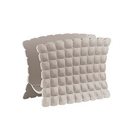 Guzzini - Tiffany Napkin Holder - Dove Grey, 15.2 x 7.6 x H11 cm - 199800158