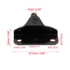 X AUTOHAUX 2pcs 10mm Car Ball Studs Mounting Brackets Black