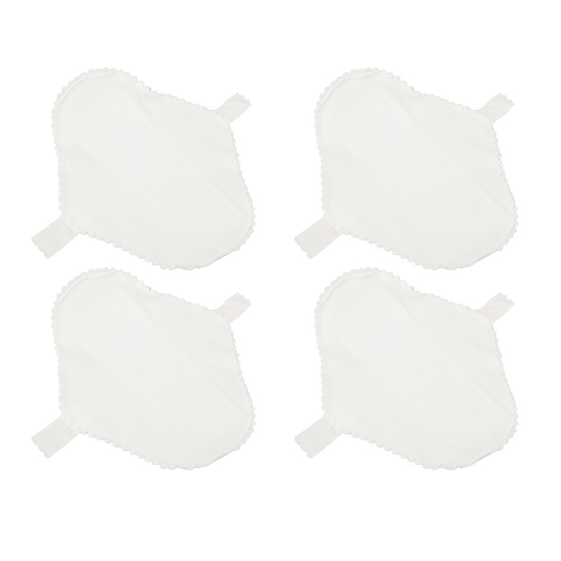 4pcs Feminine Cloth Pads Blue Pure Cotton Washable Reusable Breathable