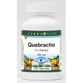 TerraVita Quebracho 4:1 Extract by TerraVita, 100 capsules