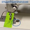 Jonnick Sew Seam Allowance Ruler and Magnetic Seam Guide for