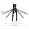Proster Wire Rope Crimping Tool - Hand Swagging Crimper and