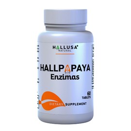 HALLUSA Papaya Enzyme – Digestive Enzymes for Women and Men Probiotics for Digestive Health 60Tabs