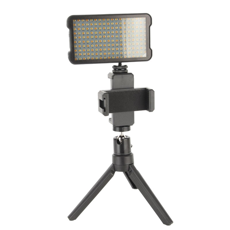Clip Fill Light for Phones and Cameras, Adjust Brightness Camera