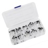 BEHOSHI 100pcs Rectifier Diode Set 10 Values 1N4001-1N4007 1N5817-1N5819, Electronic