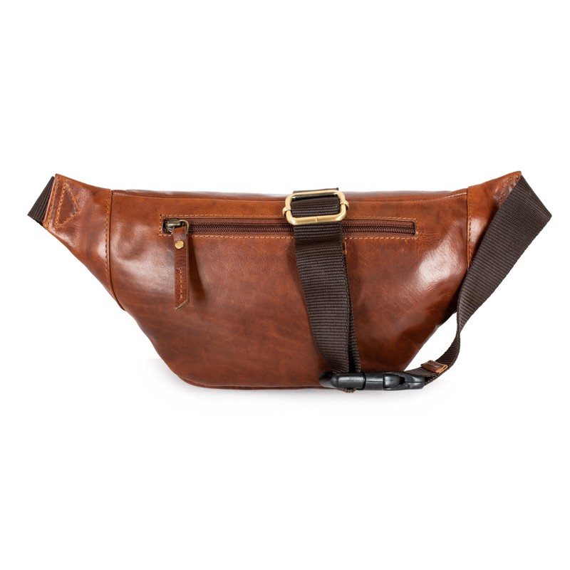 Marc Peter® Varadero Leather Bum Bag, Belt Bag, Leather Bum