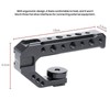 UURig R008 Camera DSLR Handle with ARRI Hole for Sony