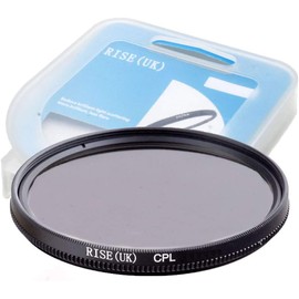 CPL Filter Polarisationsfilter universell kompatibel mit Canon, kompatibel mit Nikon, kompatibel mit Sony, kompatibel mit Tamron Universal (77 mm)