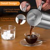 Meelio Small French Press Coffee Maker 600ml, Double-Wall Insulated French