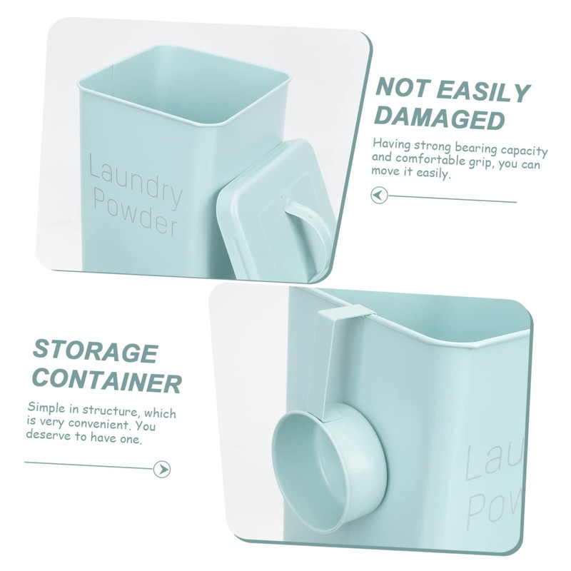 OATIPHO 1 Set Versatile Laundry Powder Storage Box with Durable