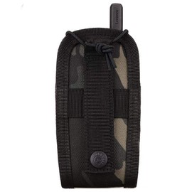 JFFCESTORE Universal Molle Radio Case Holder Pouch Bag Interphone Pouch, Adjustable Storage Tools Pouch for Walkie Talkies (Black cp)