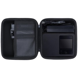 Lebakort Hard Case Compatible with Canon SELPHY CP1500 CP1300 CP1200 Compact Photo Printer (Black Case)