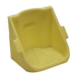 Enpac Dispensing Shelf for Poly-Stackers, Yellow, Hooks and Hangs into Place, Durable, Holds a 5-Gallon Pail