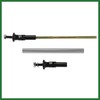 Motoforti 2pcs 200mm 7.87" Adjust Car Bumper Splitter Support Rod