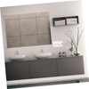Ciieeo Bathroom Tissue Box Wall-Mounted Storage Holder Tissue Dispenser for