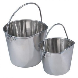 ProSelect Stainless Flat Sided Pail - Color: Ss, Size: 4QT, Pack Of: 1