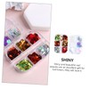Minkissy Chic Nail Ornament of Nail Art Sequins Fall Leaf