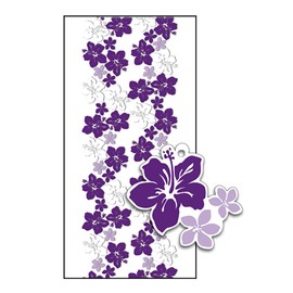 Welcome to the Islands Hawaiian Candy Lei Kits 2 Packs Purple Hibiscus Plumeria