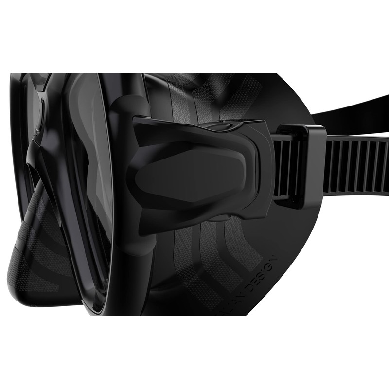 SEAC Kids' Elba Md Mask, S/BL Black