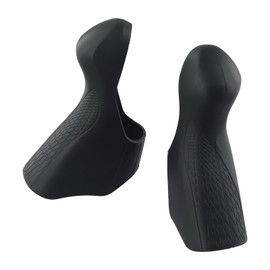 Bike Grips Lever Cover Bicycle Brake Lever Cover Bracket Covers for Shimano ST-5700 105 Gear Lever Cover (Black)