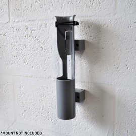 Rod-Runner Fishing Rod Holder | Open for Baitcaster & Offshore Fishing Reels | Gray