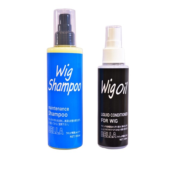 MilicaBooks Wig Oil and Shampoo Set, For Wigs, Careing, Glazing,