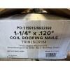 Tri-Built 1 1/4" x .120" Coil Roofing Nails 7200 ct