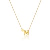 LEXODY Initial Necklaces for Women Dainty Gold Heart Letter Necklace