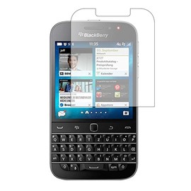 メディアカバーマーケット BlackBerry Classic SQC100 機種用【強化ガラスと同等の高硬度 9Hフィルム】 傷に強い 高透過率 クリア光沢 互換品