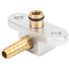 Fuel Rail Adapter Fuel Pressure Regulator Fitting Replacement Fit for