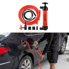 HEVLE Multi-Use Siphon Pump Fluid Transfer Pump, Siphon Fuel Transfer Pump Kit, Universal Car Accessories Fluid Extractor Siphon Transfer Pump for Gasoline Liquid Oil Air and Other Fluids