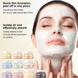 Britains Beauty Ultimate Jelly Masks - 10 Varieties for All Skin Types: Brightening, Hydration, Anti-Aging, Acne Treatment, Natural Ingredients, 250ml Each (Bamboo Charcoal Jelly Mask)