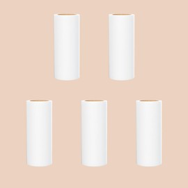 5 Refillable Rollers, 450 Sheets Refillable