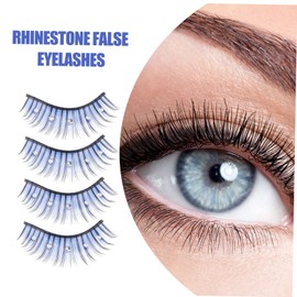 Baluue 4sets Long Dramatic False Lashes Lashes for Cosplay Eyelashes Set 5pairs*4