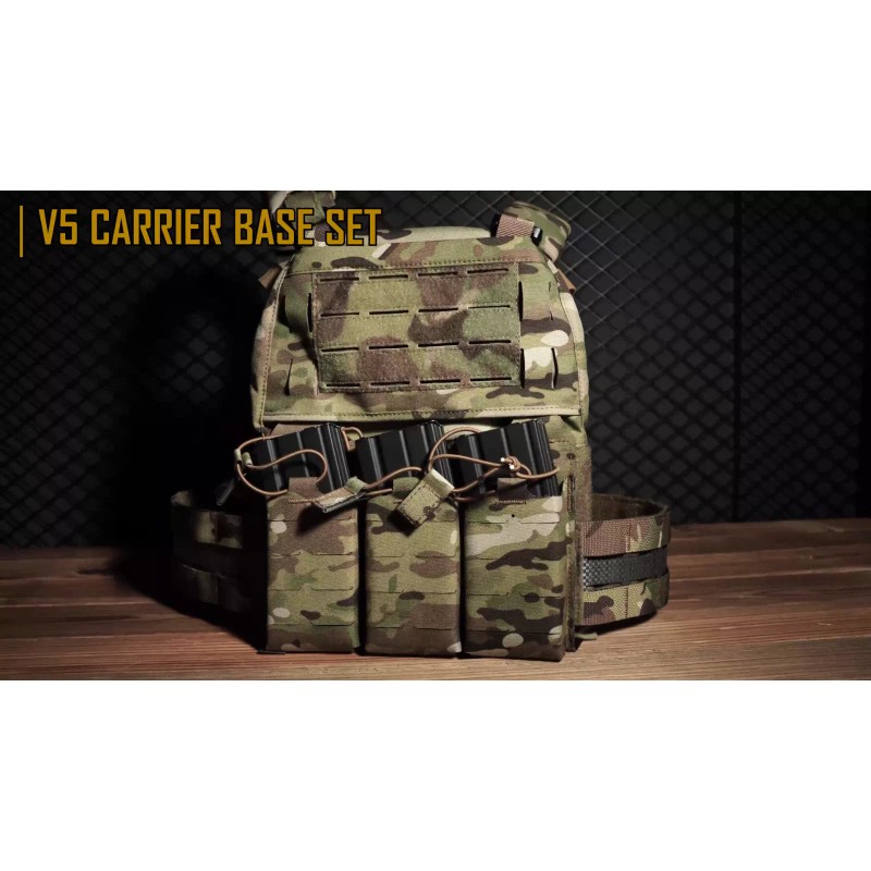 KRYDEX FCPC V5 Plate Carrier Tactical Vest Zip On Back