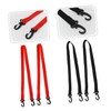 KOMBIUDA 4pcs Ski Boot Carrier Strap Durable Boot Leash with