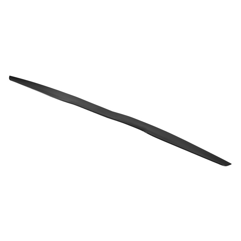 Rear Trunk Spoiler 113.5x7cm Rubber Black Universal Exterior Trim for