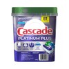 Cascade Platinum Plus ActionPacs Dishwasher Detergent Pods, Fresh Scent, 81