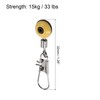PATIKIL Fishing Line Sinker Slides 33LBS Load Capacity 20pcs Float