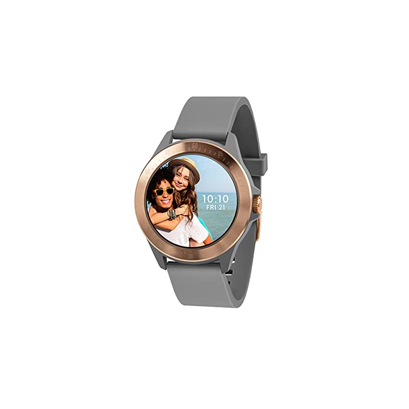Harry Lime Fashion Smart Watch in Stone with Rose Gold