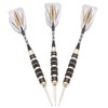 CUESOUL Archer 23 Grams Steel Tip Darts - Black Coating