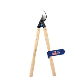 Hickok Heavy Duty Vine Lopper – 20" Professional Tree Branch Cutter with Hickory Wood Handles | Commercial Pruning Tool Made in USA