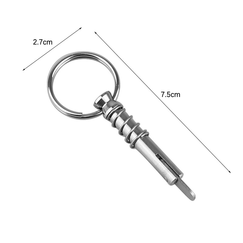 4 PCS ZONADAH Stainless Steel Quick Install Quick Release Pin